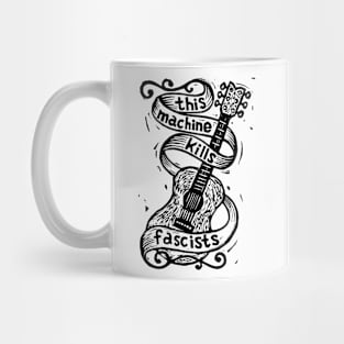 Woody Guthrie - This machine kills fascists Mug